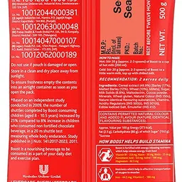 boost Great new Taste 3X More Stamina 500 gram pack Of 2 image 3