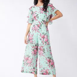 zima leto Floral Print Women Jumpsuit-picture-14