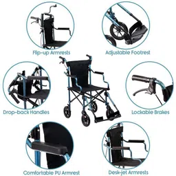kosmocare RCT404T Manual Wheelchair image 2