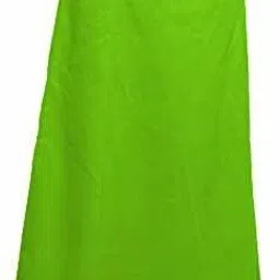 First Trend Fashions Women saree ladies inskirt readymade Parrot Green colour fast Waist 38 Pure Cotton Petticoat-image-6