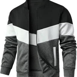 fashnet Men Colorblock Sports Jacket-picture-21