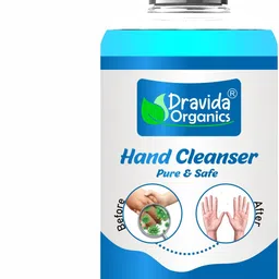 dravida organics Anti-Bacterial Alcohol Based/ Hand Cleanser Hand Sanitizer-picture-17