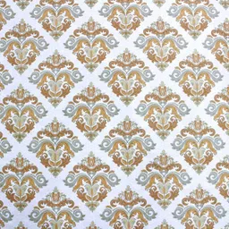 indhome life 210 TC Cotton Queen Floral Fitted (Elastic) Bedsheet image 3