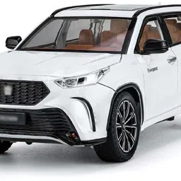 ktrs Toyota Crown Lufang 1:24 Metal Die Cast Car Open Door, Light Sound KidsS-picture-36