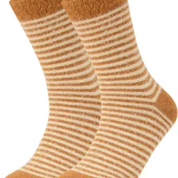 socks brew & co. Women Solid Calf Length image 2