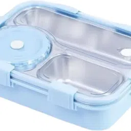 pretty pearl Stainless Steel Lunch Box 3 ( 750 ml, Thermoware) 3 Containers Lunch Box-picture-19