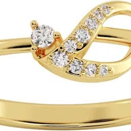 avsar AVR1082YB 14kt Cubic Zirconia Yellow Gold ring-picture-33