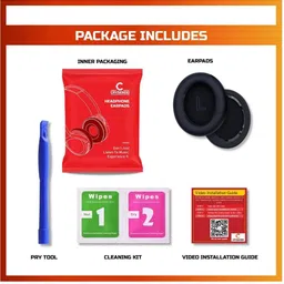 Crysendo Headphone Cushion for Anker Soundcore Life Q10 / Q10 Bluetooth Headphones Over The Ear Headphone Cushion image 3