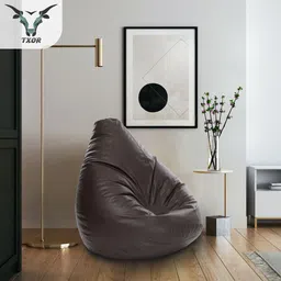 txor 4XL Tear Drop Bean Bag Cover(Without Beans) image 4