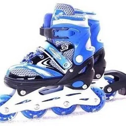 jeel Adjustable Inline Skates Roller Blades for Girls and Boys Size 6-9 UK In-line Skates - Size 6-9 UK image 4