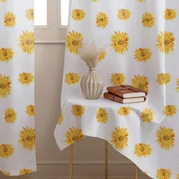 homemonde 274.32 cm (9 ft) Long Door Cotton Room Darkening Curtain (Pack Of 2) image 5