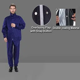 la' exclusivite Solid Men Raincoat image 4