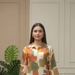 royal fashion Shirt Pant Co-ords Set image 4