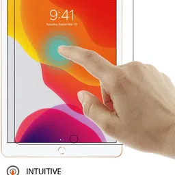 MOBIVIILE Edge To Edge Tempered Glass for APPLE iPad 9th Gen 10.2 inch image 3