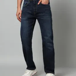 levi's Men Lightly Washed Straight Jeans image 1