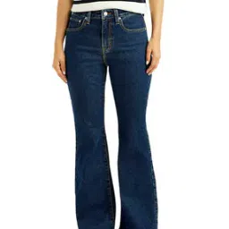Women Mid-Rise Bootcut Jeans-image-2