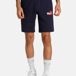 Puma Men Blue Knitted Outdoor Sports Shorts-picture-26