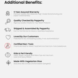 woodsworth from pepperfry Drusilla Sheesham Wood Queen Size Poster Bed in Provincial Teak Finish image 3