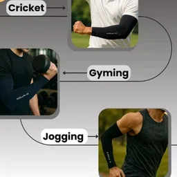 oxenfit Nylon, Polyester Arm Sleeve For Men & Women image 5