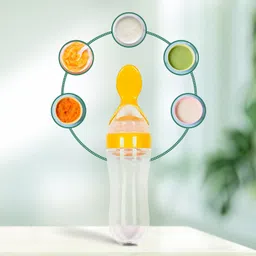 kidbea Baby Feeding Spoon Ultra Soft Food Grade Silicone 3 Month Plus Feeder image 2