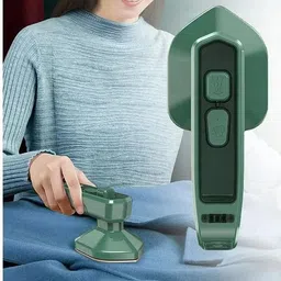 wrixty Mini Portable Iron Steam iron Wrinkle remover 50 W Steam Iron image 1