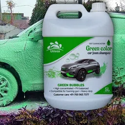 uniwax Green foam car wash 5kg UNI-GREEN-FOAM Vehicle Interior Cleaner image 2