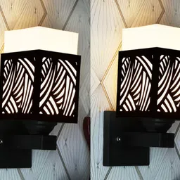 shyamji Uplight Wall Lamp Without Bulb image 1