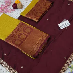 fabcartz Self Design Semi Stitched Lehenga Choli image 4