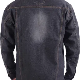 athrz Men Solid Denim Jacket image 3