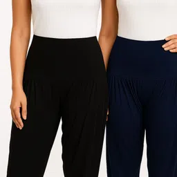 cozyplay Solid Viscose Women Harem Pants-picture-36