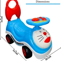 oh baby BABY PLASTIC GIRAF WITH ROCKING FUNCTION AND RUNNING RIDE ON WITH FOR YOUR KIDS GK-KK-GG-1511 image 2
