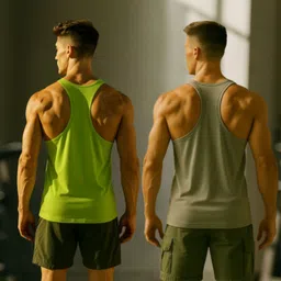 zenfit Pack of 2 VEST-VRU7-A1 Men Vest image 2