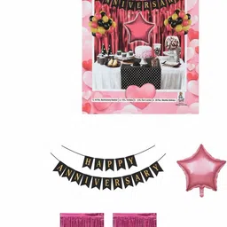 life of finery RED Gold Anniversary Decoration Kit-picture-46