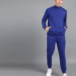 adrenex Solid Men Track Suit image 1