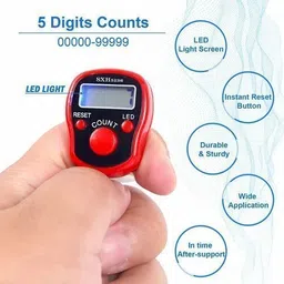styrkr Multicolor finger counter Digital Tally Counter image 4
