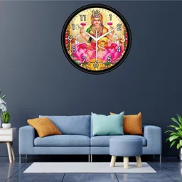 piploda crafts Analog 20 cm X 20 cm Wall Clock image 3