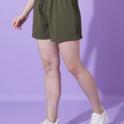 parona Solid Women Multicolor Cycling Shorts image 3