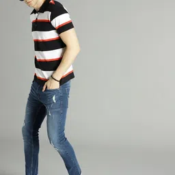 roadster Men Regular Mid Rise Blue Jeans image 5