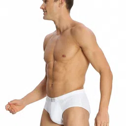 jockey Pack of 3 Solid Men Brief image 2