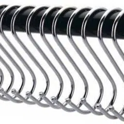 12PCs Stainless Steel Multipurpose Use Sling Dog S - Type Hook/Cloth Hanger/Kitchen Pan/Cup/Cutlery Hanging Hook/Towel hanging Hook/Pronged Hook Organizer Hook (Pack of 12) Hook 13-image-0