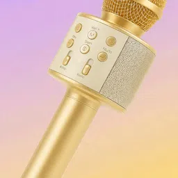 stybits X544 Professional Karaoke Wireless Microphone with Echo & LED Lights Microphone-picture-10