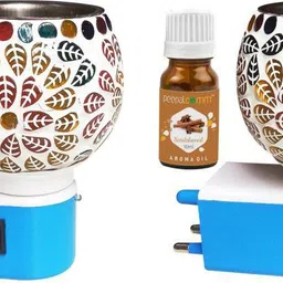 peepalcomm 2 Set Plug In Electric Camphor Diffuser lamp(With 2 Oil Free 20 ml)K1 Diffuser Set, Aroma Oil-picture-38