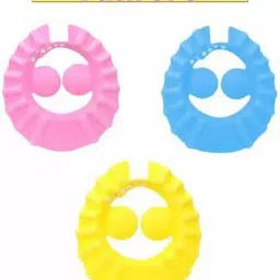 3 Pcs Baby Shampoo Shower Bathing Protection Bath Soft Cap Soft Adjustable-image-18
