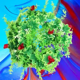 dynamic retail global Artificial Hanging Flowers Plant Wall Hanging Garland Chain Home Decor BA228 Multicolor Rose Artificial Flower image 5