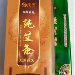 acuwellness Moxa Stick Rolls Burn Wood Traditional Massage (set Of 10)01box Massager-picture-16