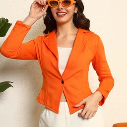 tandul fleece Solid Coat For Women-picture-34