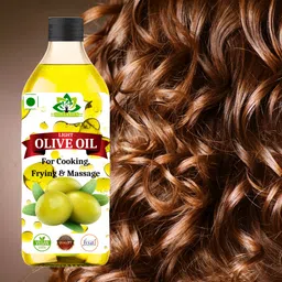 aura kriya Light Olive Oil for Hair Care | Hair Oil | Hair Massage Oil | Jaitun ka tail Hair Oil-picture-23