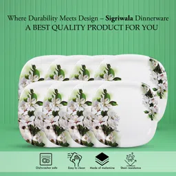 sigri-wala Pack of 20 Melamin Dinner Set image 4
