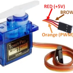 tuteby Ultrasonic Sensor, SG90 Servo, 10 pc Male-Female Jumper Wire with Breadboard Electronic Components Electronic Hobby Kit image 3