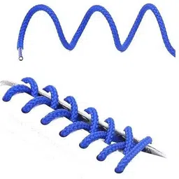 Vinylzone 3pair Ovel Canvas Sneaker man women Shoe Accessories-A3 Shoe Lace image 3